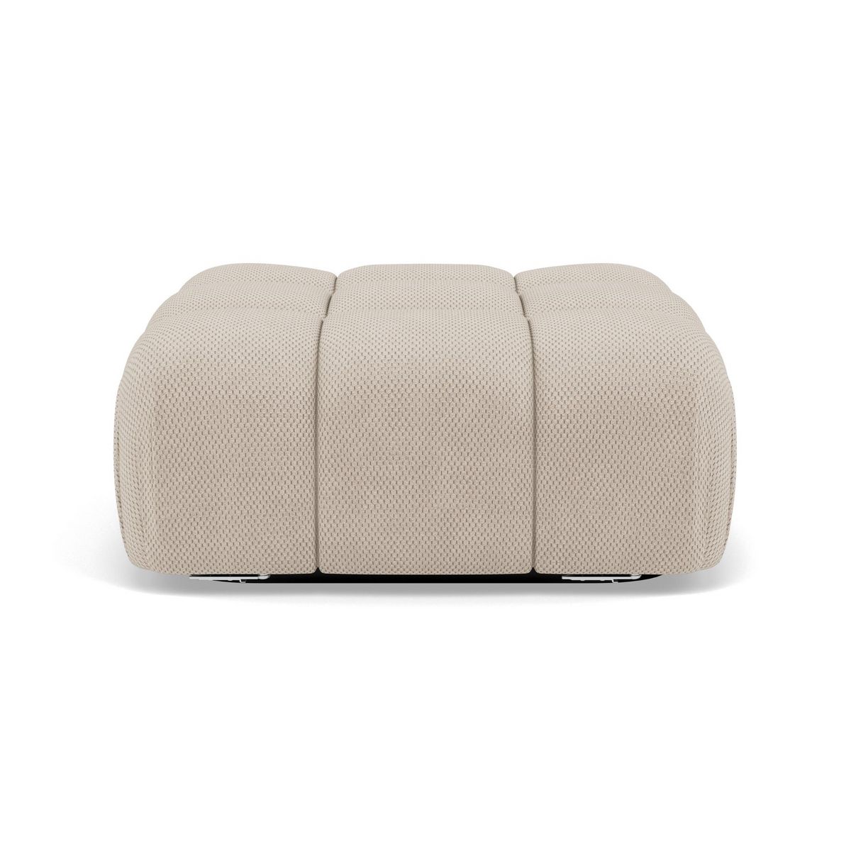 LISA DESIGN Ruby - pouf en velours texturé