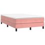 Voir la diapositive 3 : VIDAXL Cadre de lit sans matelas rose 120x200 cm velours