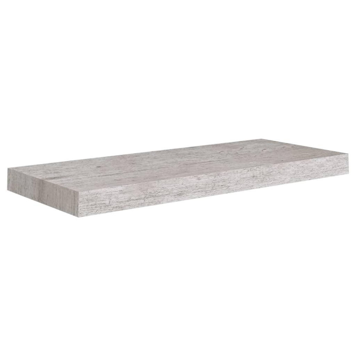 VIDAXL Etageres murales flottantes 4 pcs gris beton 60x23,5x3,8 cm MDF