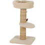 Voir la diapositive 4 : Zolux Arbre a chat griffoir - ZOLUX - Stable - Espace de repos - Jeu souris - Sisal - 70 cm - Boréal - Beige