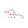 Voir la diapositive 2 : Paris Prix Kit Bracelet Mode  Charms  9cm Rouge