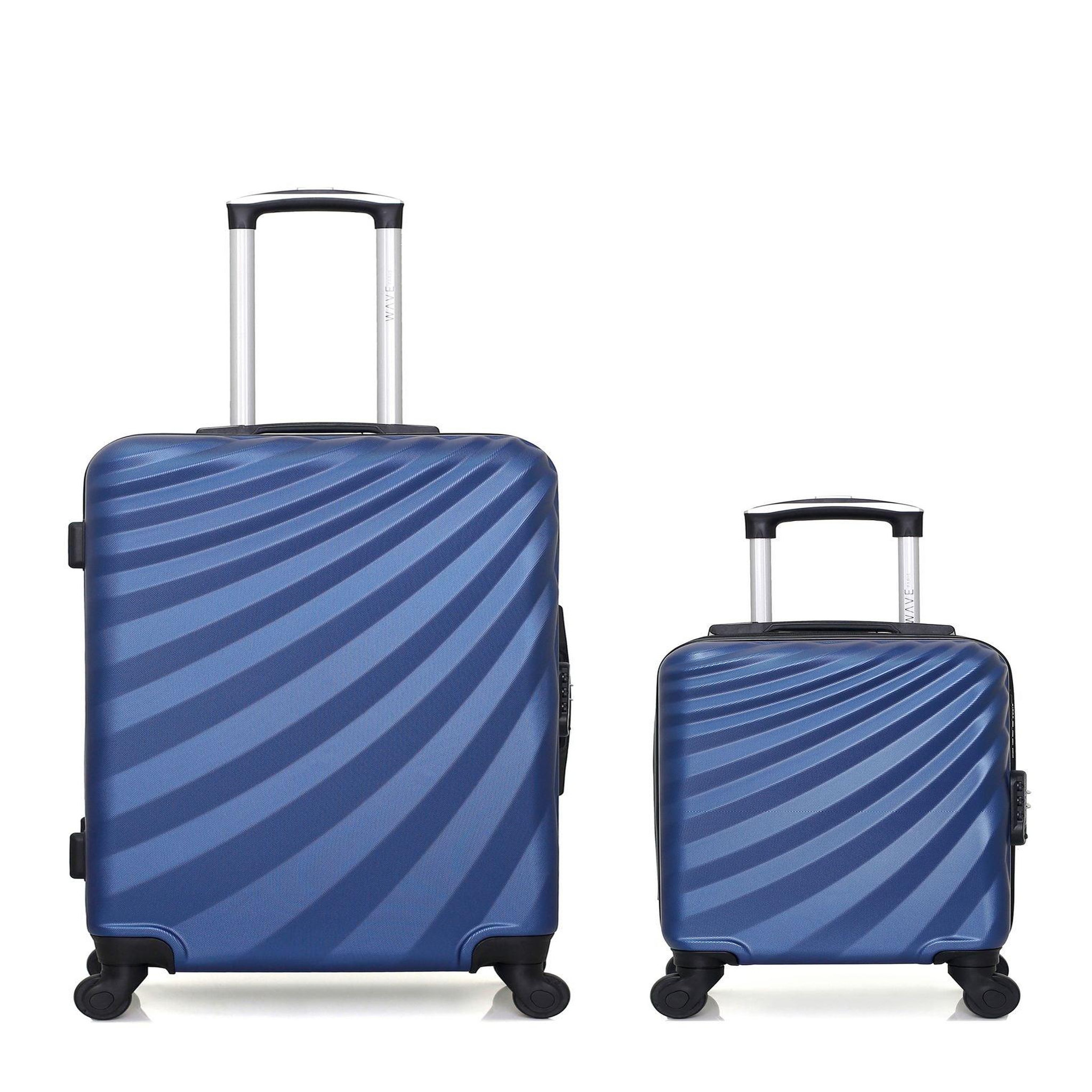 WAVE PARIS Wave paris - lot de 2 - valise weekend et valise cabine xxs danube