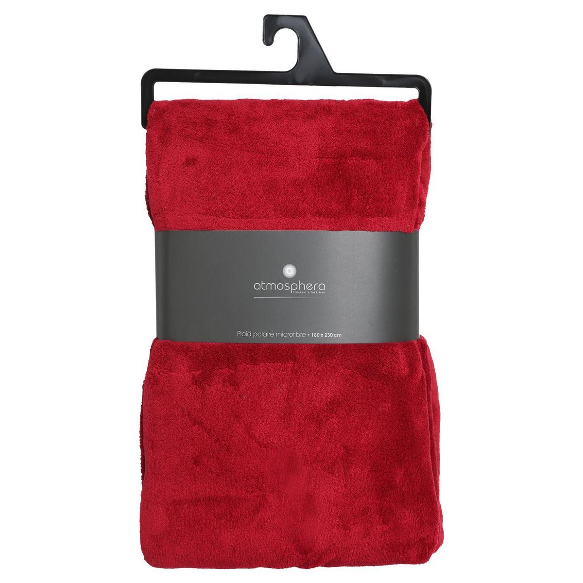 ATMOSPHERA Plaid en Microfibre uni