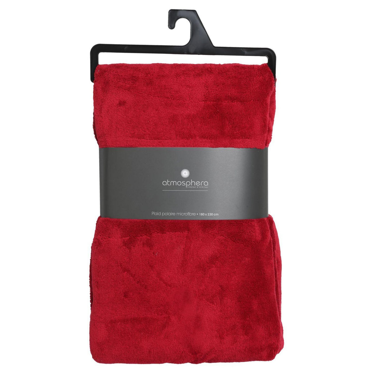 ATMOSPHERA Plaid en Microfibre uni