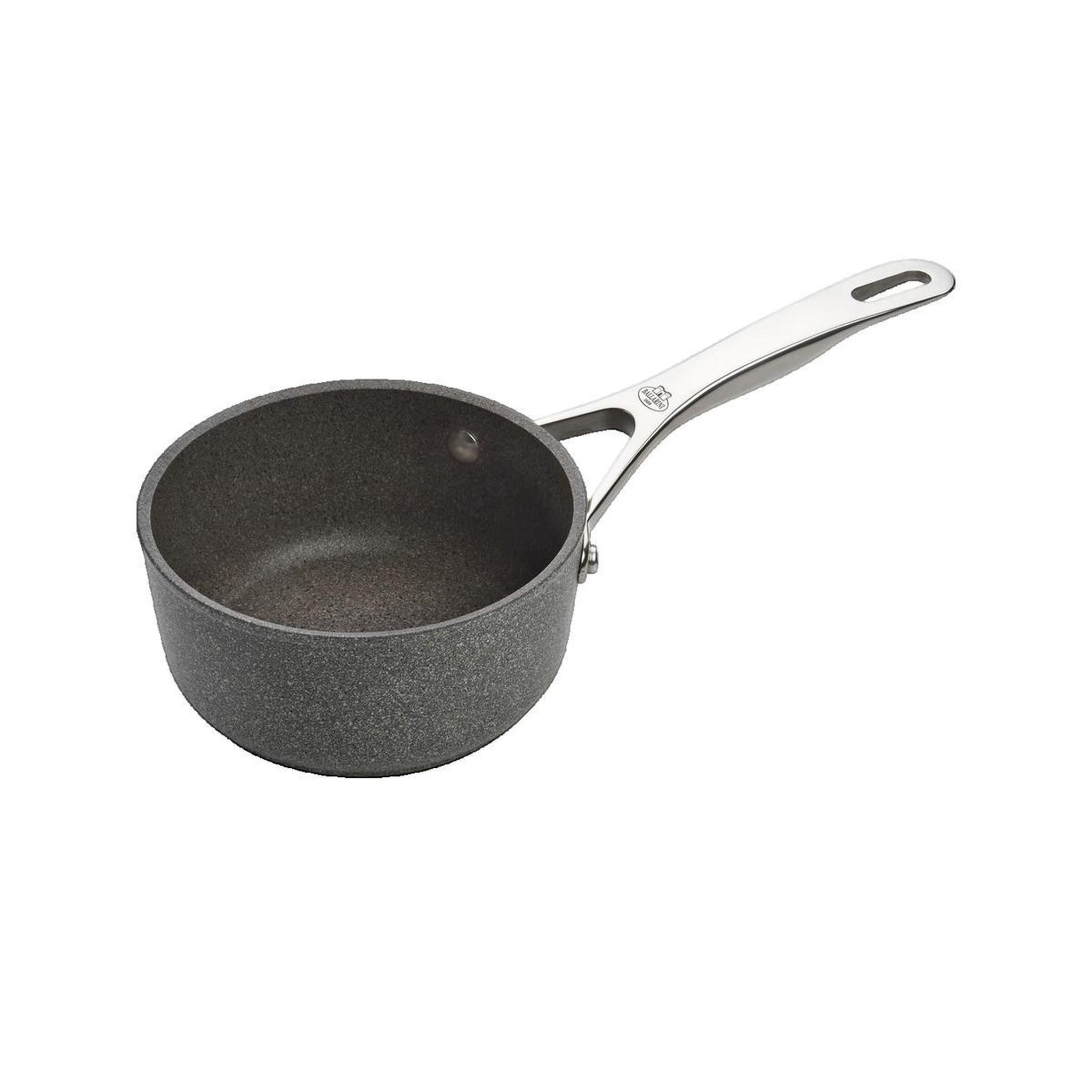 Voir la diapositive 3 : BALLARINI Casserole Ballarini Salina revêtement Granitium Ti-X 16 cm acier gris
