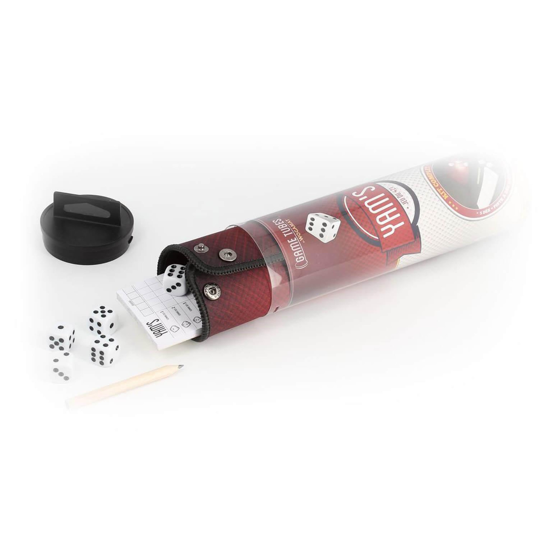 Voir la diapositive 3 : WOGAMAT Game Tubes - Yams - kit complet