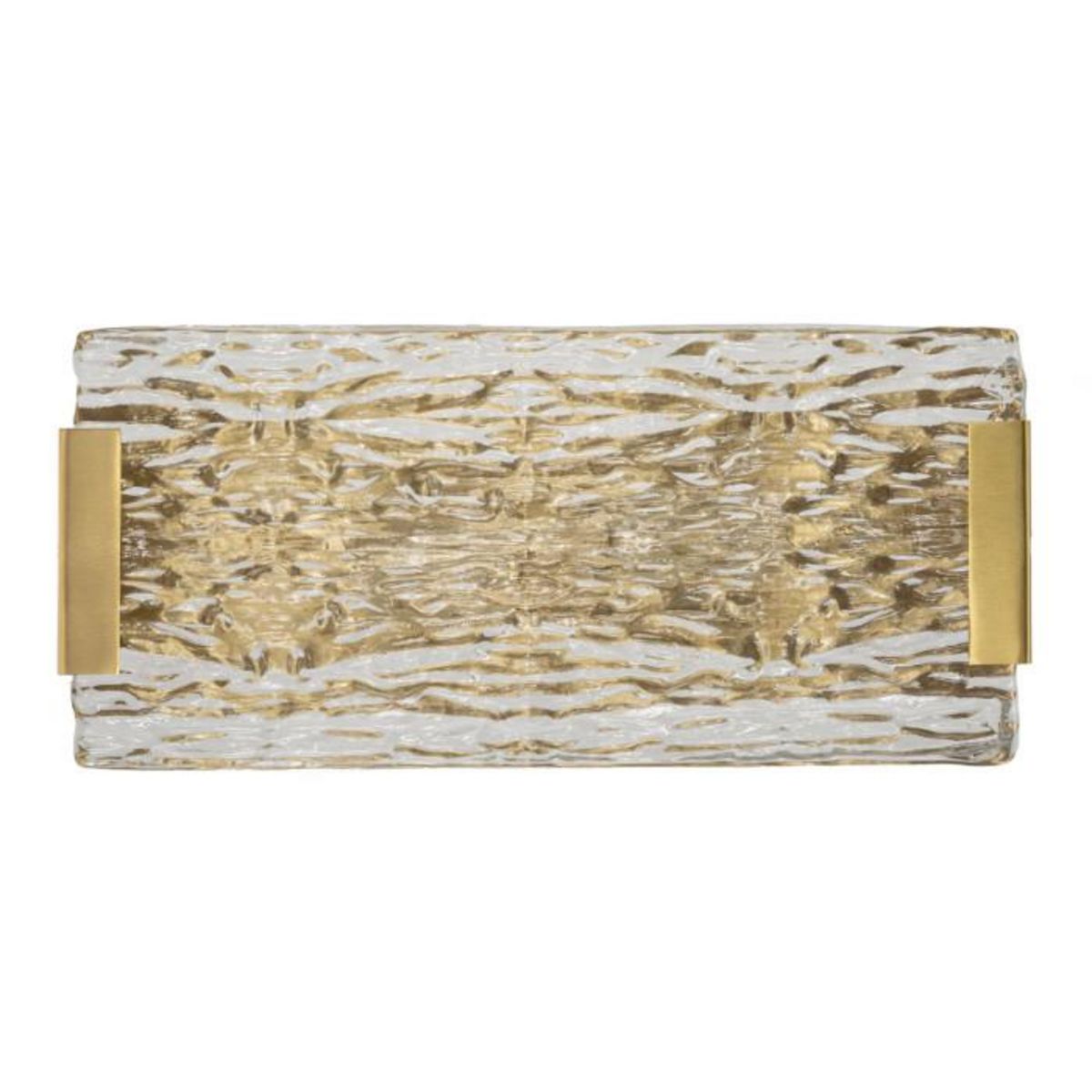 Paris Prix Applique Murale Design en Verre  Oblin  36cm Or