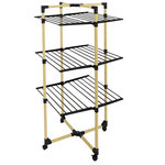 Kitchen move Séchoir à linge tour 30m bois 3 niveaux - bat-wd-11