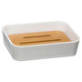 Voir la diapositive 4 : FIVE Porte Savon & Gobelet  Natureo  11cm Blanc