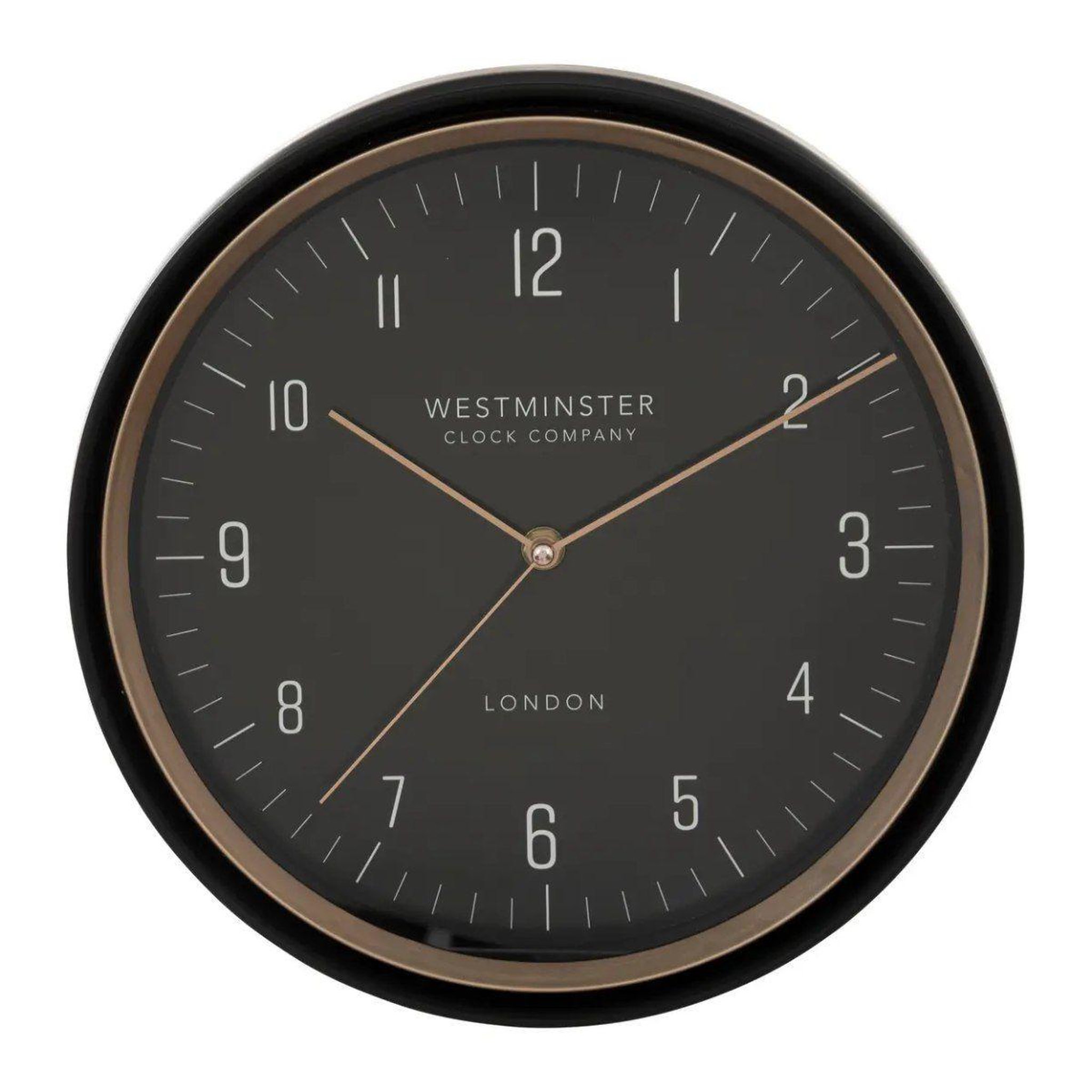 ATMOSPHERA Horloge murale  sven  29cm noir