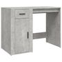 Voir la diapositive 2 : VIDAXL Bureau Gris beton 100x49x75 cm Bois d'ingenierie
