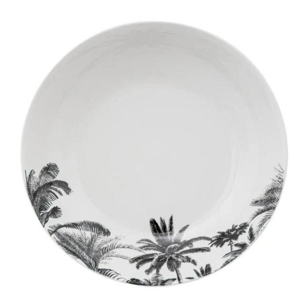 SECRET DE GOURMET Lot de 6 Assiettes Creuses  Bota  20cm Blanc