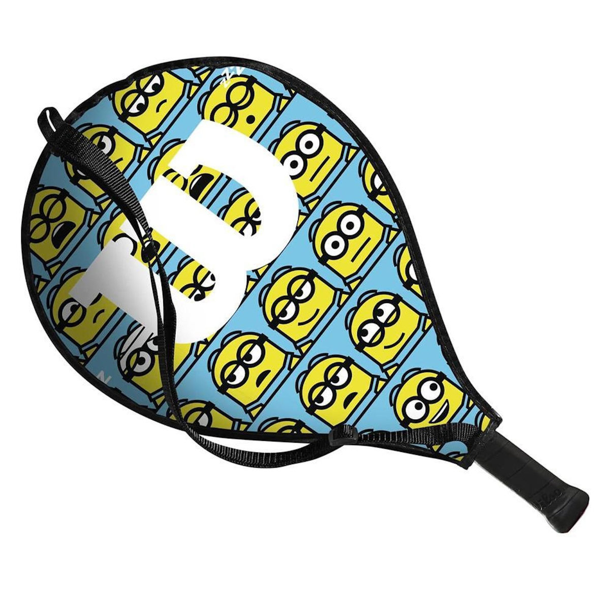 WILSON Raquette de Tennis /Jaune Enfant  Wilson Minions 17 V2.0