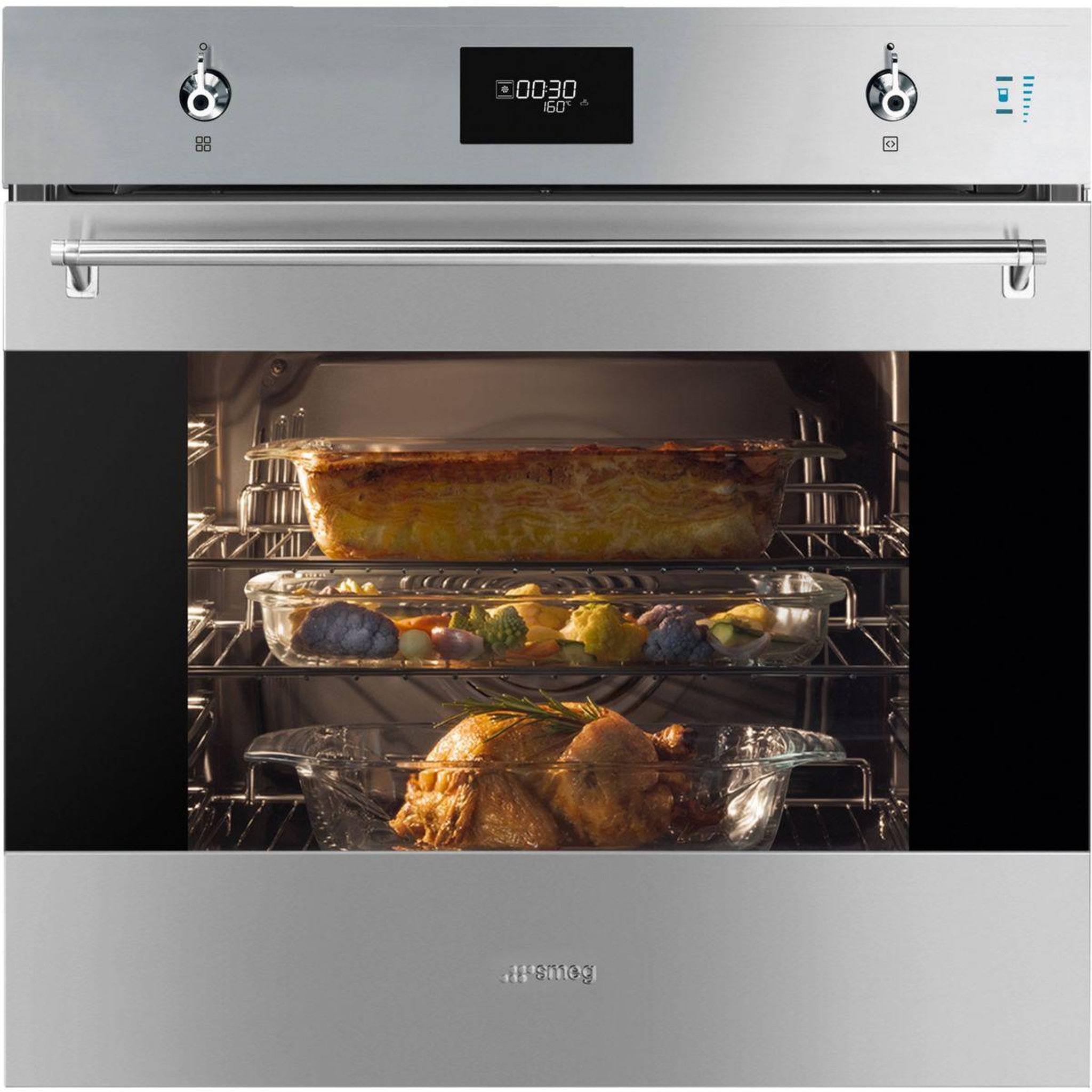 Voir la diapositive 3 : SMEG Four encastrable sop6301s2x