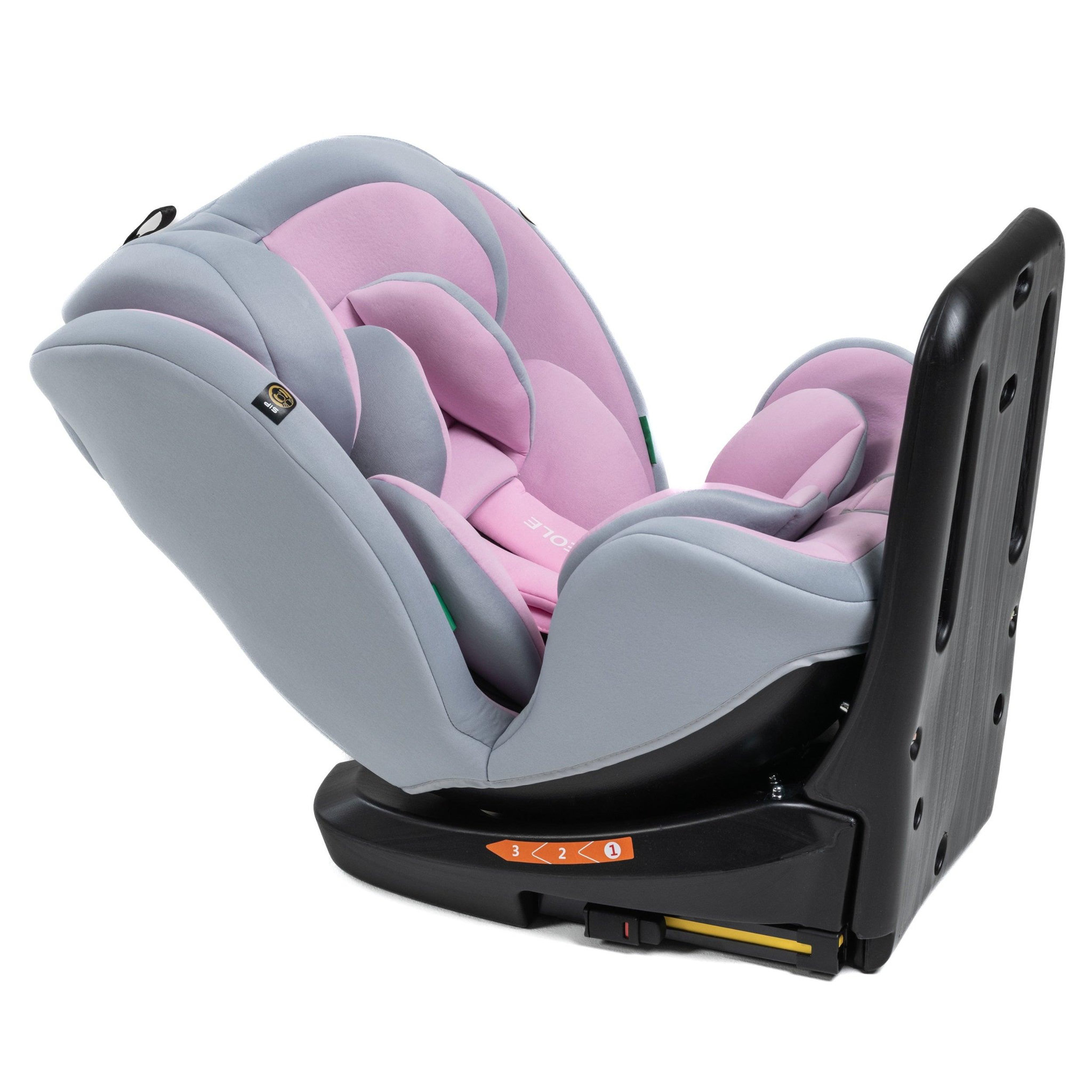 Voir la diapositive 3 : BEBELISSIMO Siège auto Isofix - pivotant 360 ° - groupe 0+/1/2/3 - (0-36kg) - i-EOLE