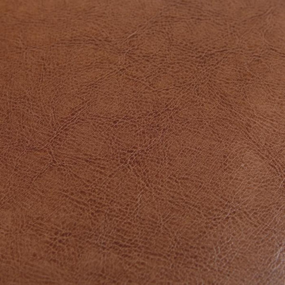 Rendez vous déco Fauteuil noir en croute de cuir enduite - Club