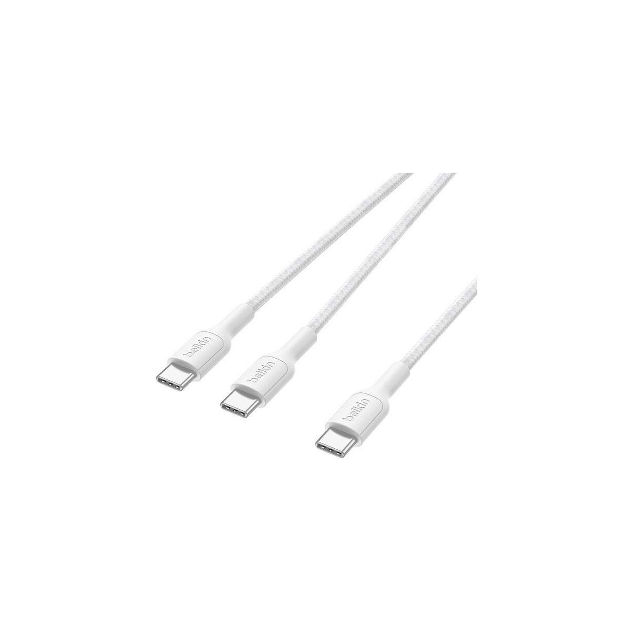 Voir la diapositive 3 : Belkin Câble de charge 1.5m 140w blanc