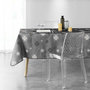 Voir la diapositive 2 : Paris Prix Nappe Imprimée  Enchante  150x240cm Anthracite