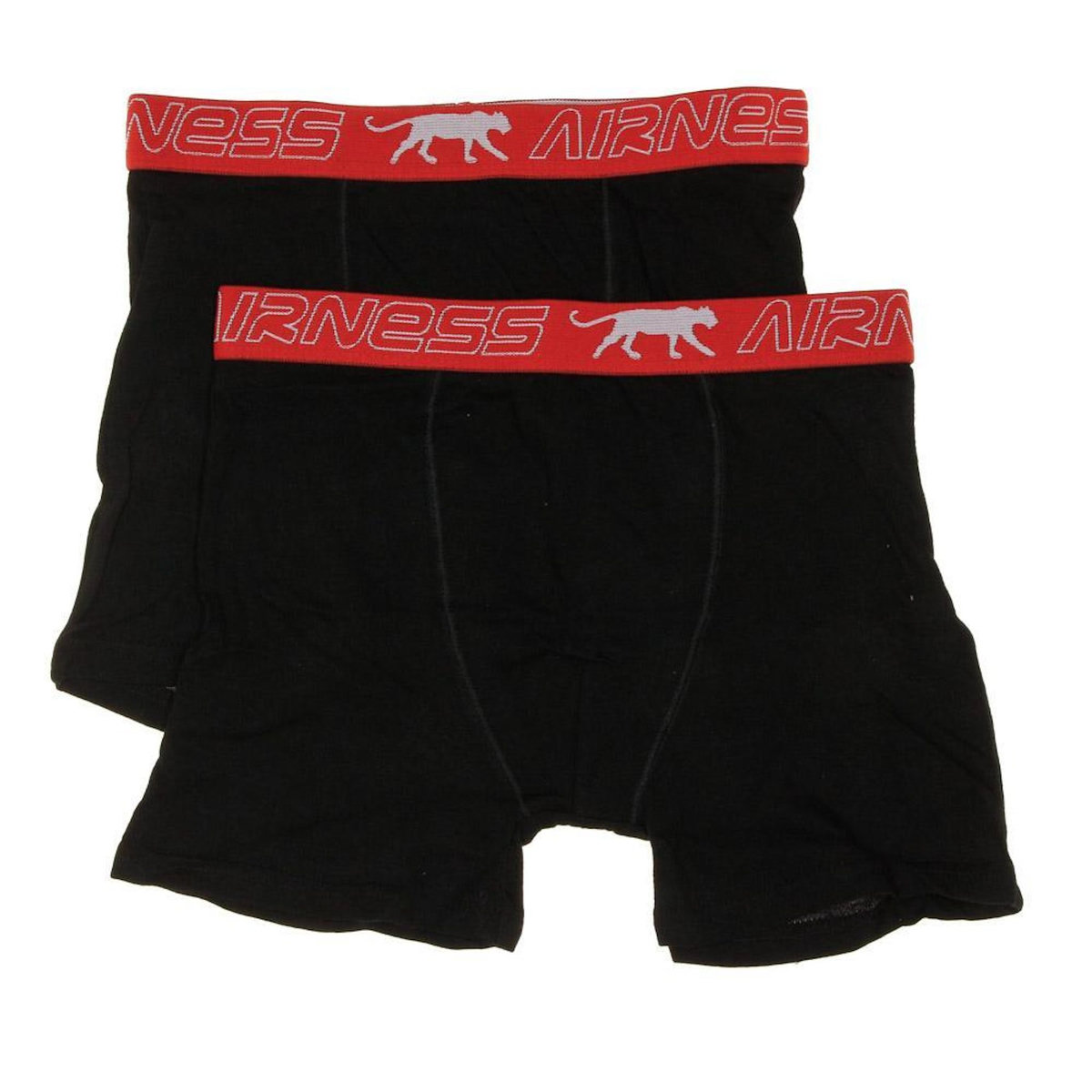 Airness x2 Boxers Rouge/Noir Garçon Airness 3/57/131
