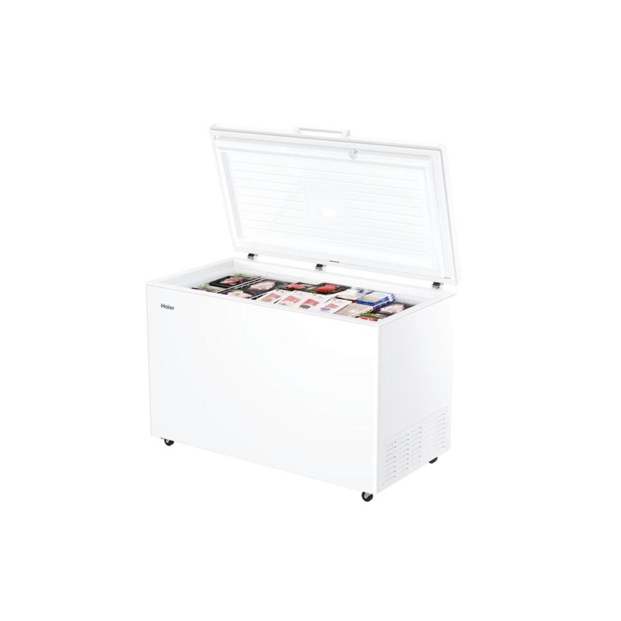 Voir la diapositive 4 : HAIER Congélateur coffre 132cm 418l - hce420e