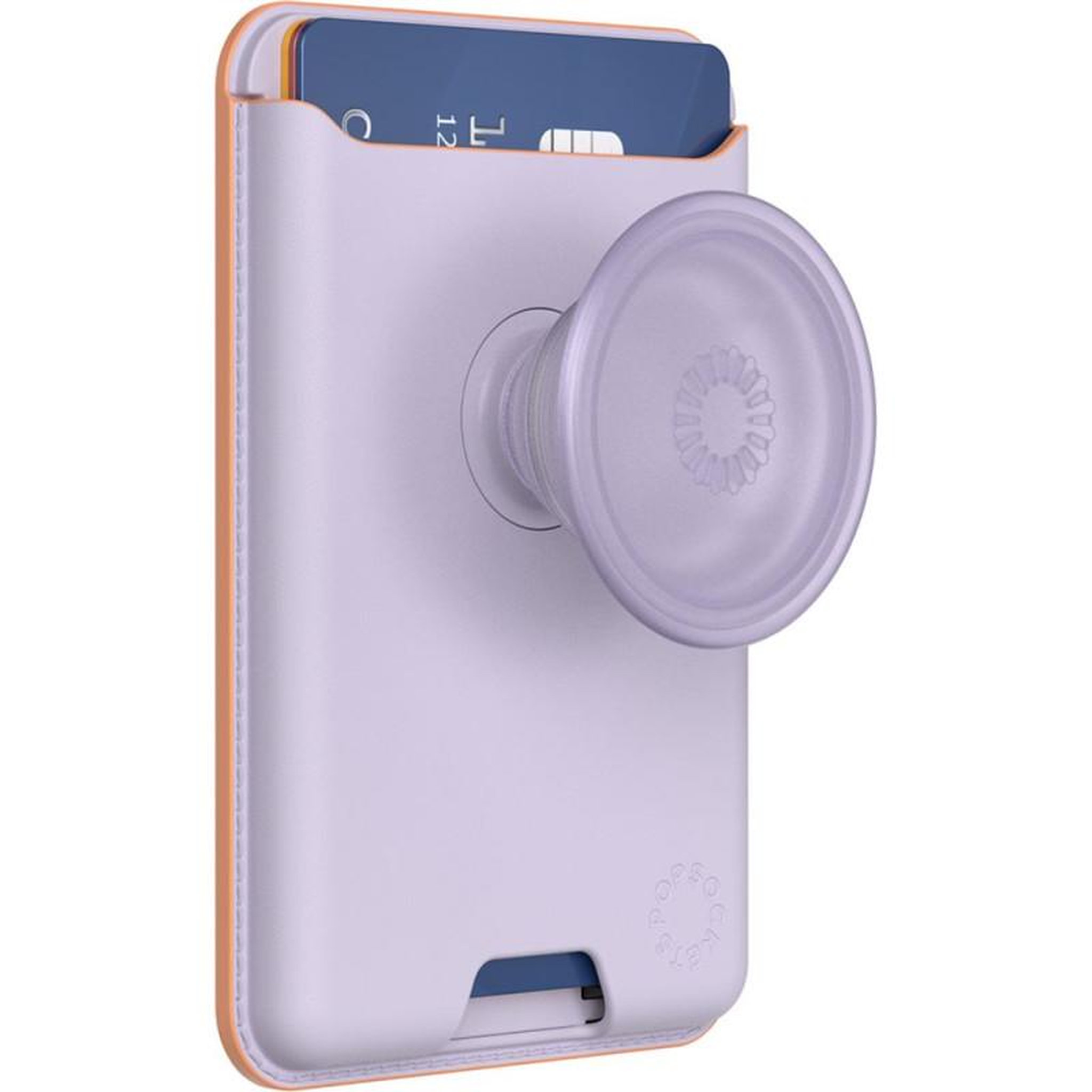 POPSOCKET Porte cartes PopSockets PopWallet compatible MagSafe Lavande