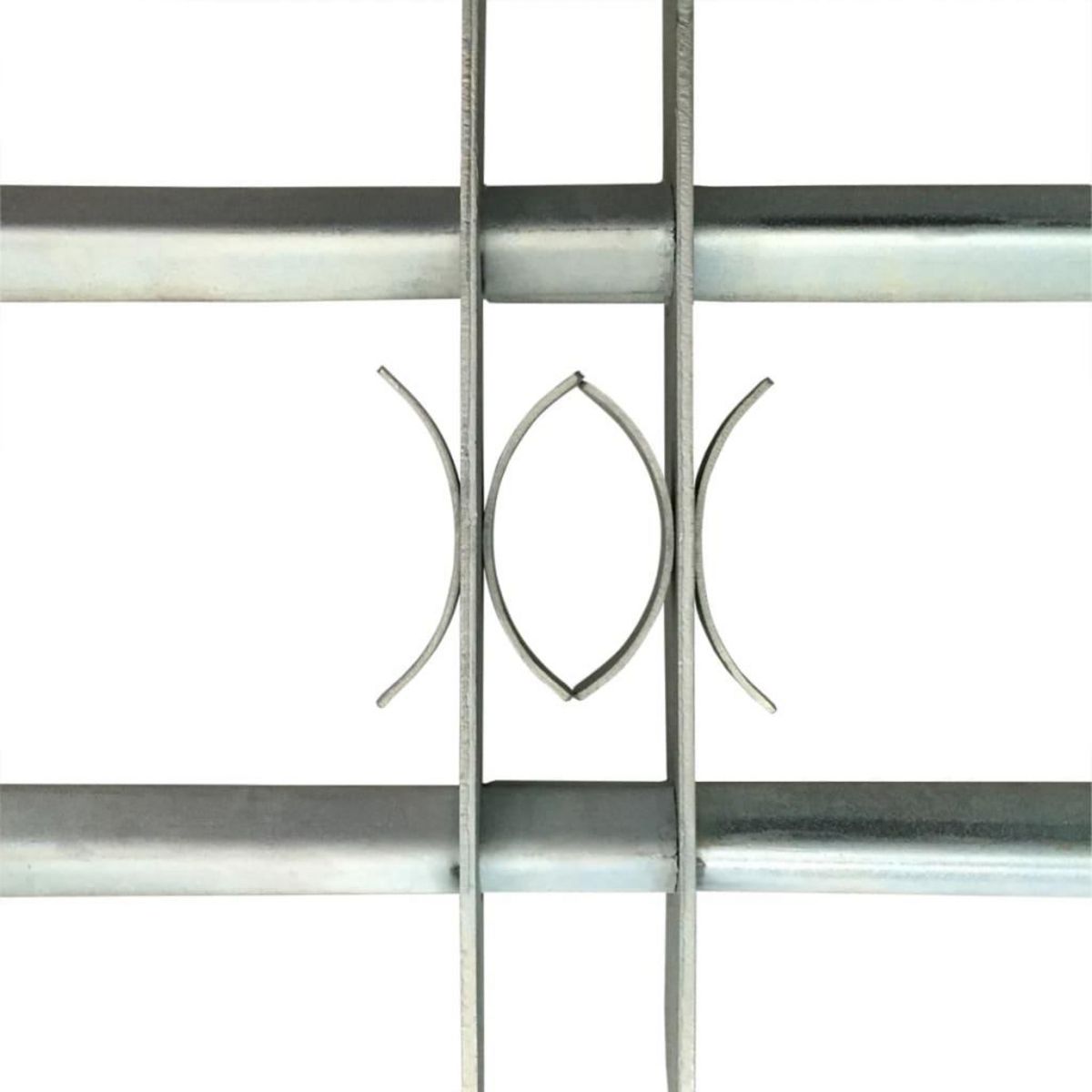 VIDAXL Grille reglable de securite de fenetres et 2 barres 1000-1500mm