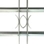 Voir la diapositive 3 : VIDAXL Grille reglable de securite de fenetres et 2 barres 1000-1500mm