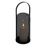 Voir la diapositive 4 : ATMOSPHERA Lanterne LED en Verre  Jako  35cm Noir