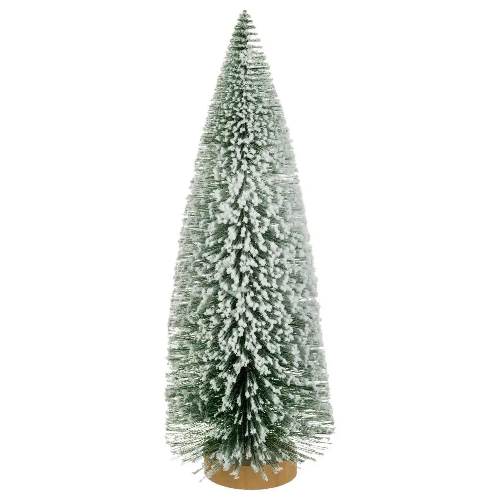 ATMOSPHERA Sapin à poser déco  marron glacé  25cm vert