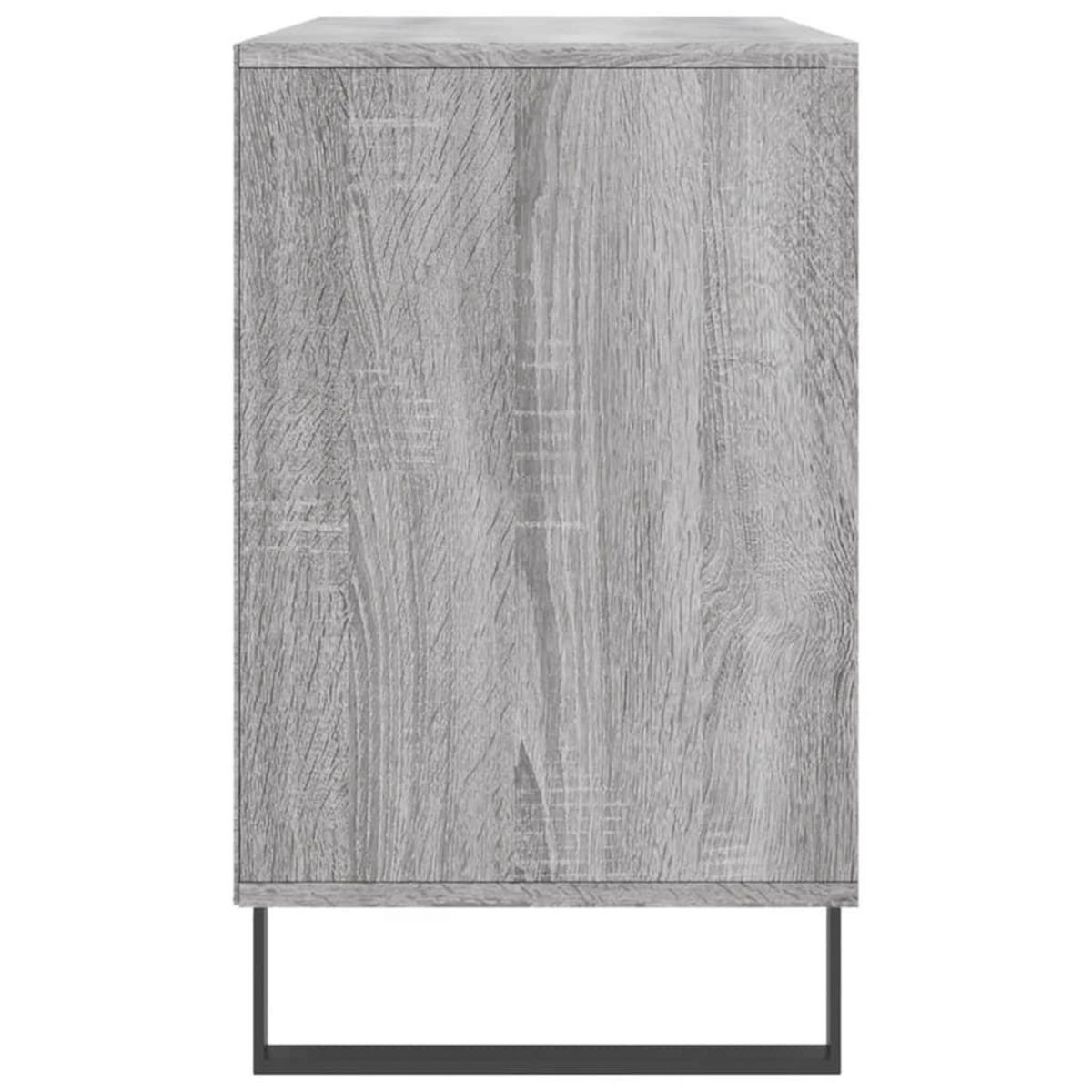 VIDAXL Armoire a chaussures Sonoma gris 102x36x60 cm Bois d'ingenierie