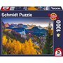 Schmidt Puzzle 1000 pièces : Neuschwanstein en automne