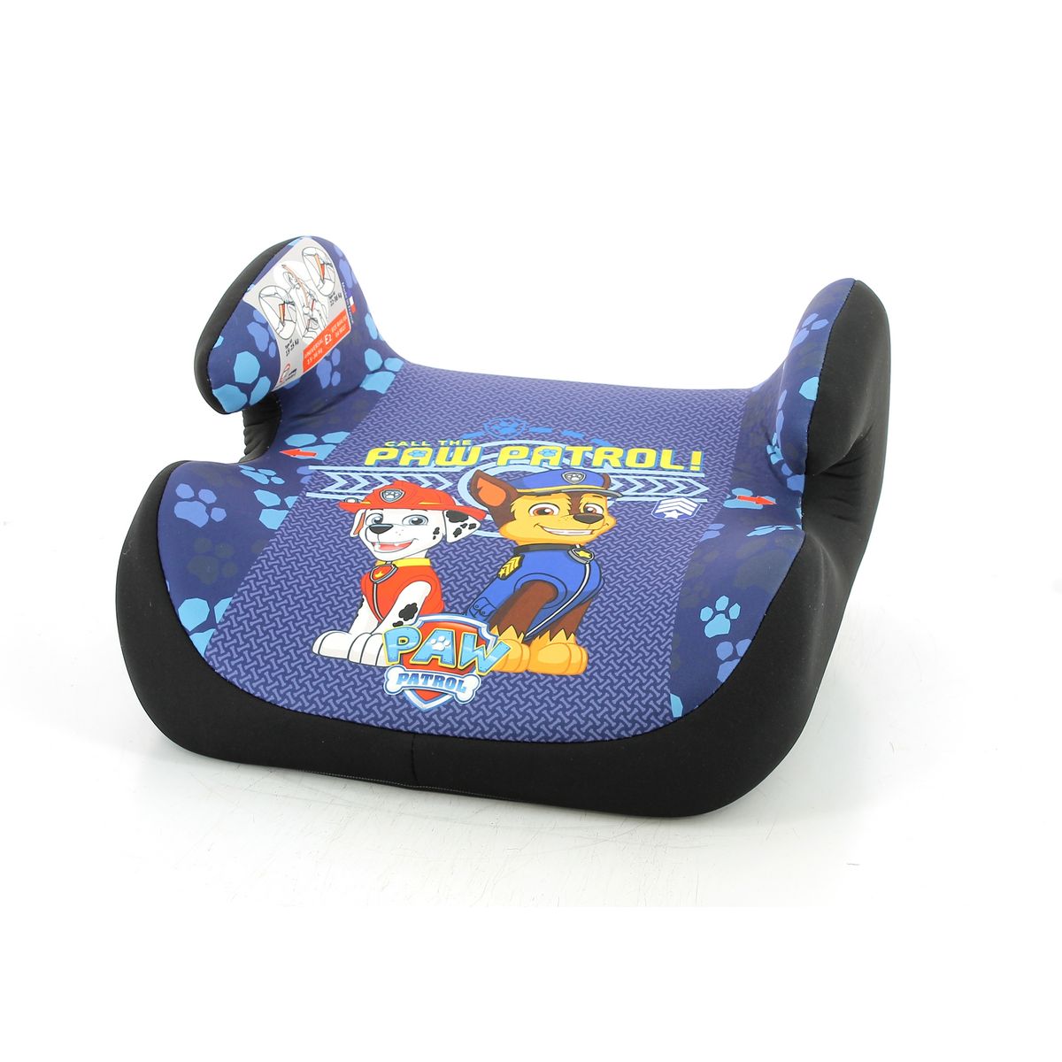 PAT PATROUILLE Rehausseur auto bas Topo Pat Patrouille bleu