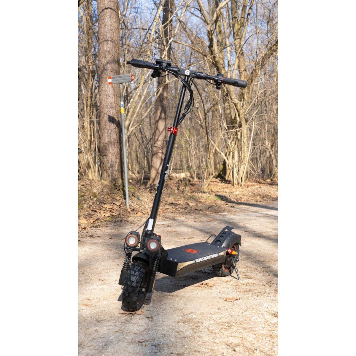 URBANGLIDE UrbanGlide eCross One – Trottinette électrique 10'' Tubeless, 25 km/h, 50 km d'autonomie