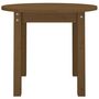 Voir la diapositive 5 : VIDAXL Table basse Marron miel Ø 55x45 cm Bois massif de pin