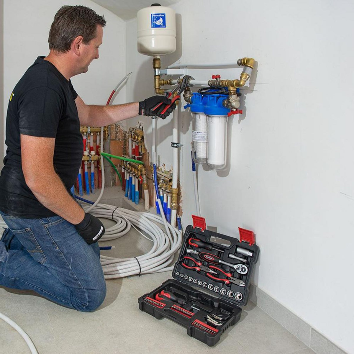 KREATOR Mallette à outils 61 pièces Kreator