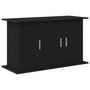 Voir la diapositive 2 : VIDAXL Support d aquarium chêne noir 101x41x58 cm bois d ingénierie