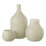 Voir la diapositive 2 : Paris Prix Vase Mosaïque en Verre  Mira  21cm Blanc & Gris