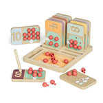 TOPBRIGHT Arbre Fruiter Entraîneur de Chiffres - TOP BRIGHT - Tableaux en Bois - Fruits a Piquer - Écriture