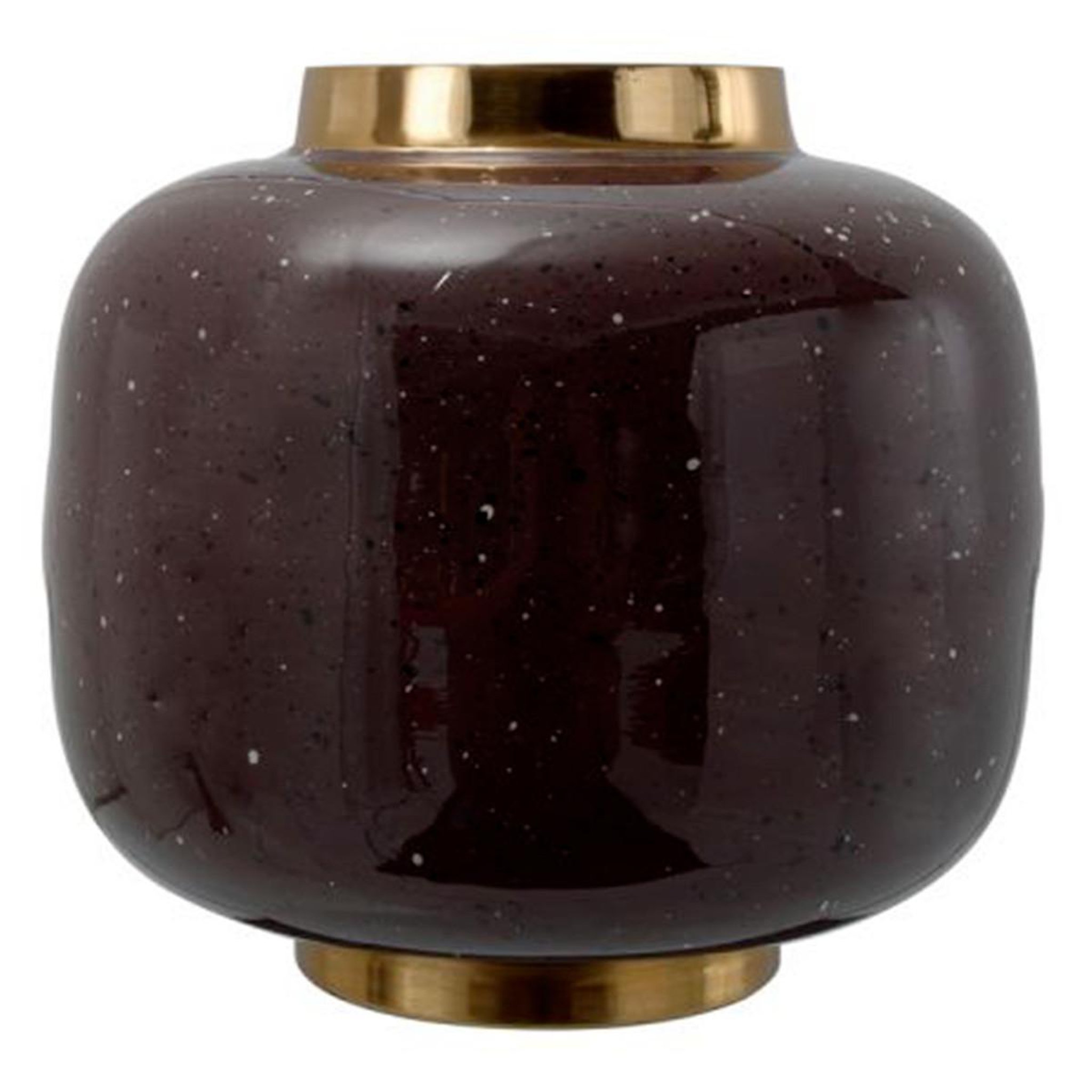 Paris Prix Vase rond design  typo  20m marron
