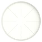 GARDENSTAR Soucoupe 26 cm pour pot horticole D40 cm blanc crème