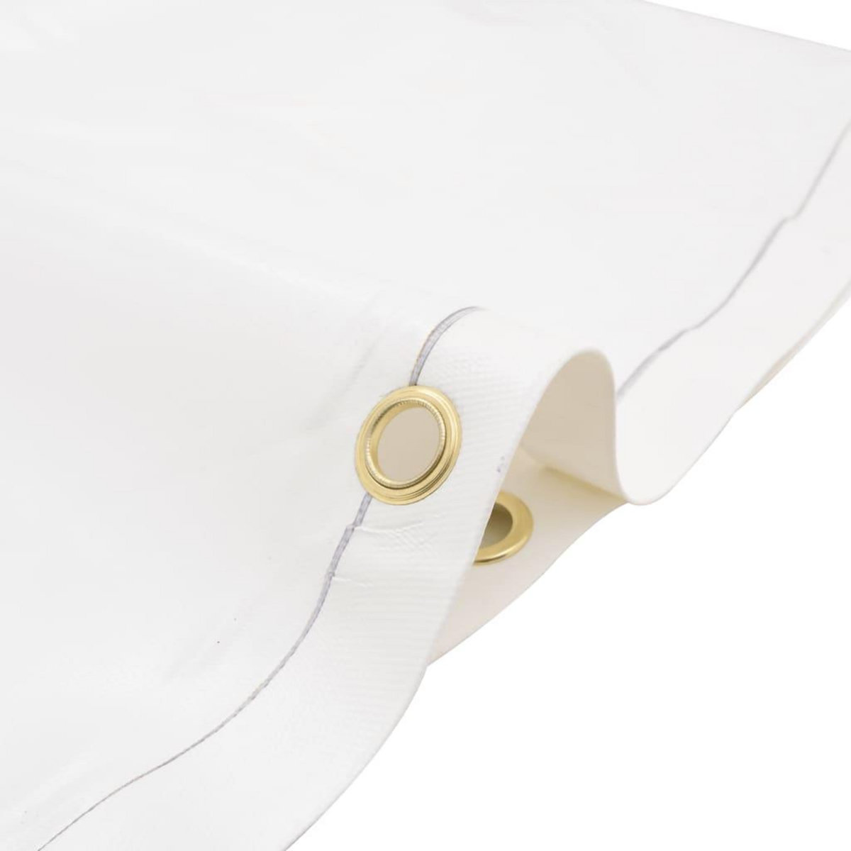 VIDAXL Bache blanc 5x7 m 650 g/m²