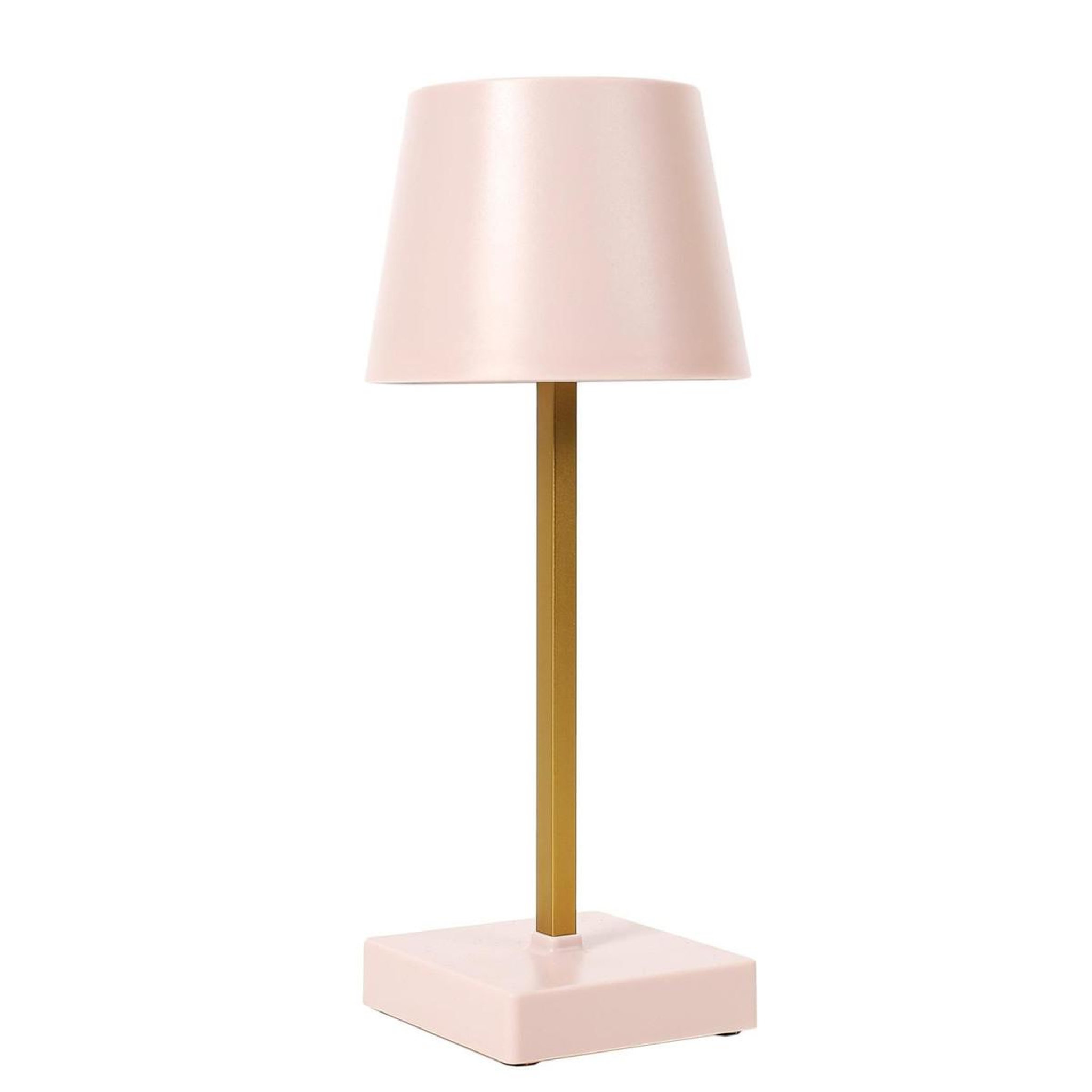 Voir la diapositive 2 : The Home Deco Factory Lampe à Poser Led  Tactile  26cm Rose