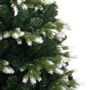 Voir la diapositive 4 : VIDAXL Sapin de Noël artificiel à charnières avec neige floquée 120 cm