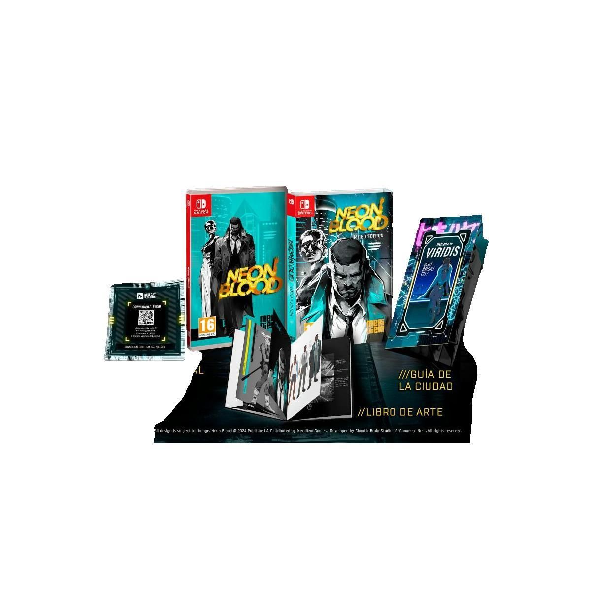 MICROIDS Jeu vidéo Microids Neon Blood - Édition Limitée