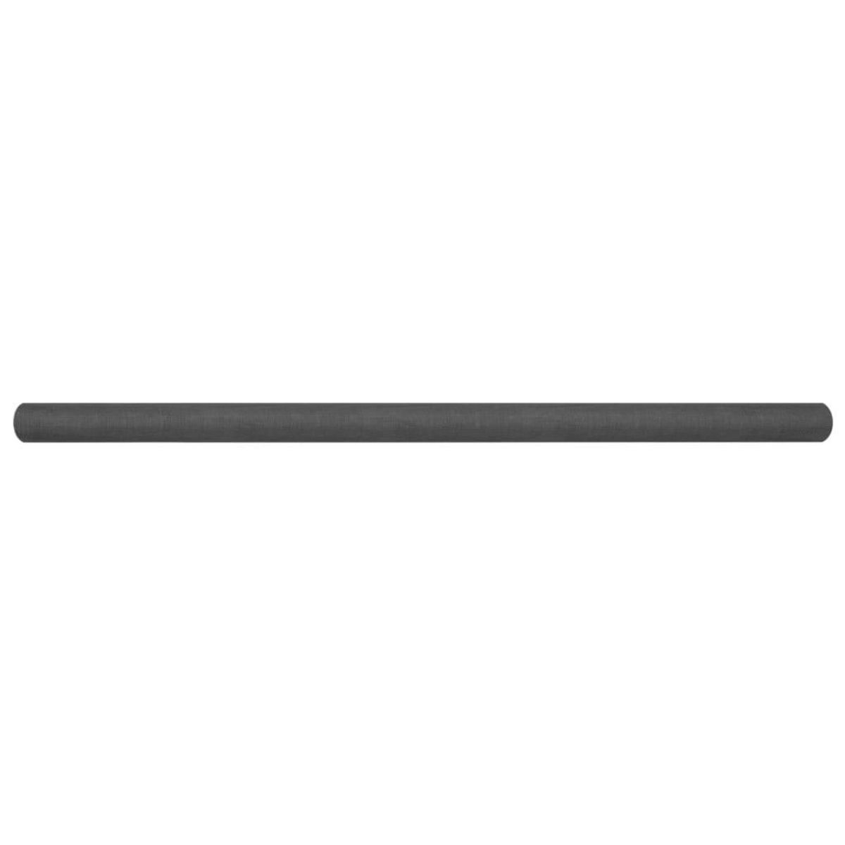 VIDAXL Ecran en treillis Fibre de verre 112x500 cm Noir