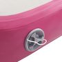 Voir la diapositive 6 : VIDAXL Tapis gonflable de gymnastique avec pompe 400x100x20cm PVC Rose