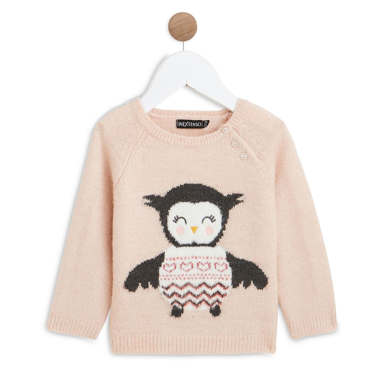 IN EXTENSO Pull en maille bébé fille