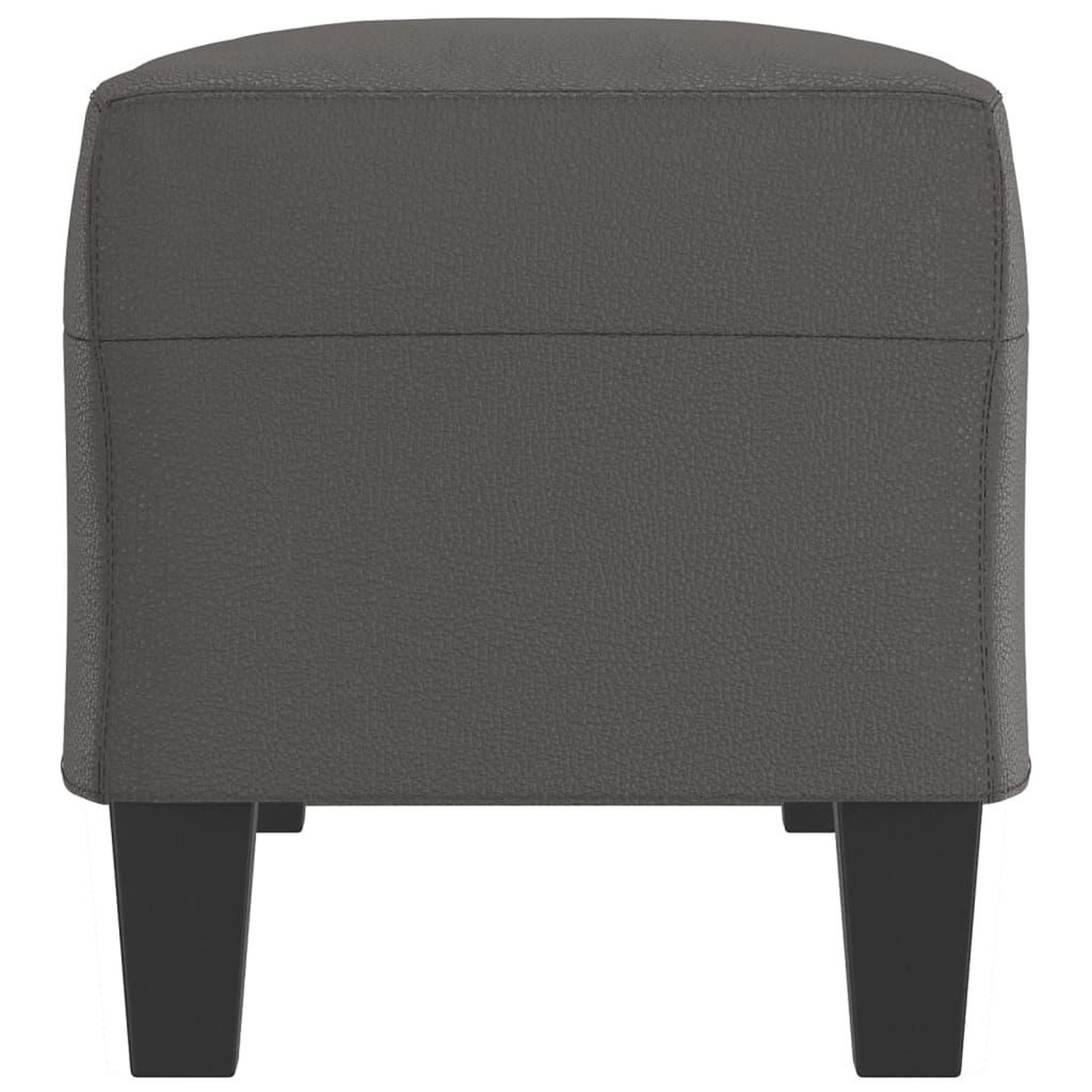 Voir la diapositive 4 : VIDAXL Banc Gris 100x35x41 cm Similicuir