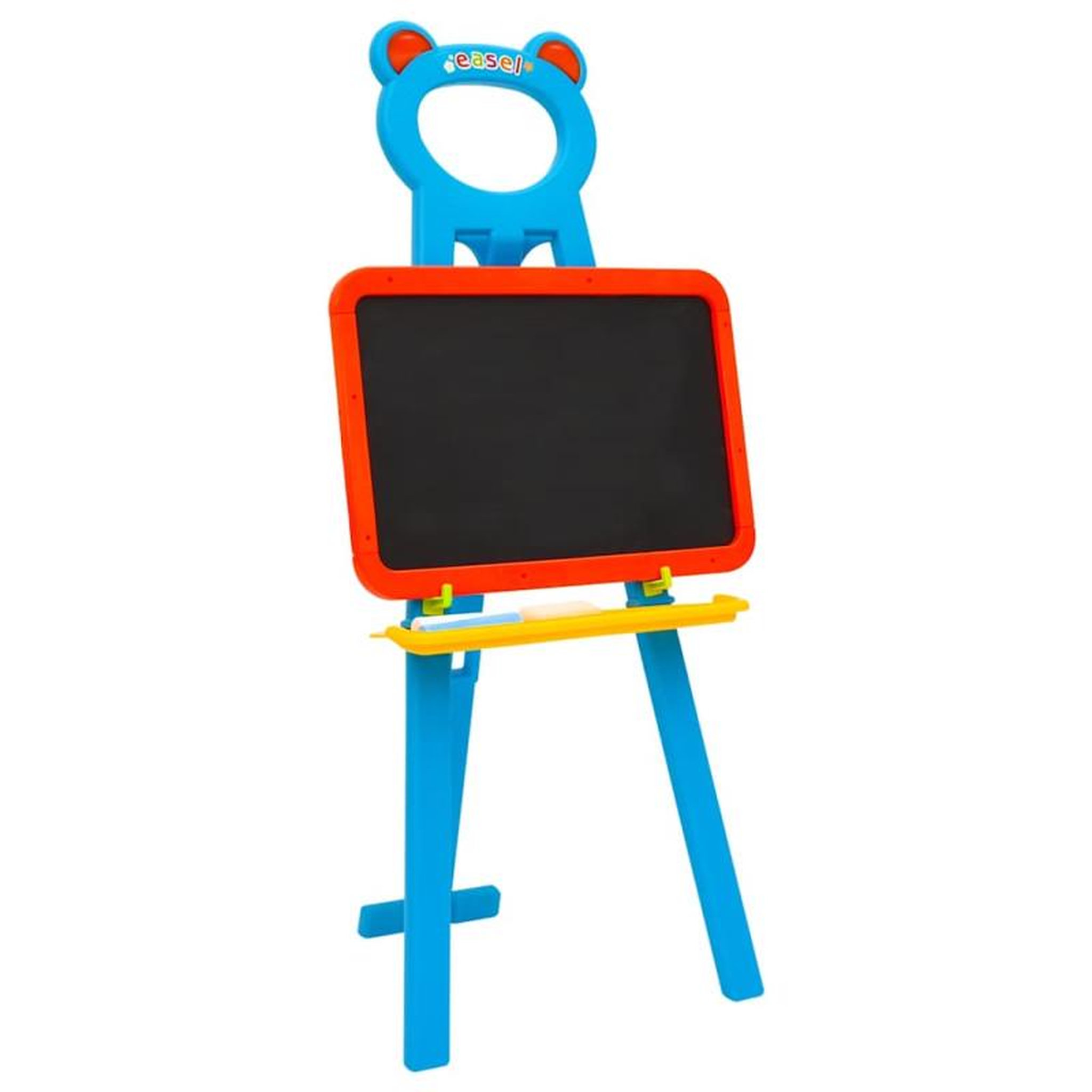 Voir la diapositive 3 : VIDAXL Chevalet 2 en 1 pour enfants avec tableau noir et tableau blanc