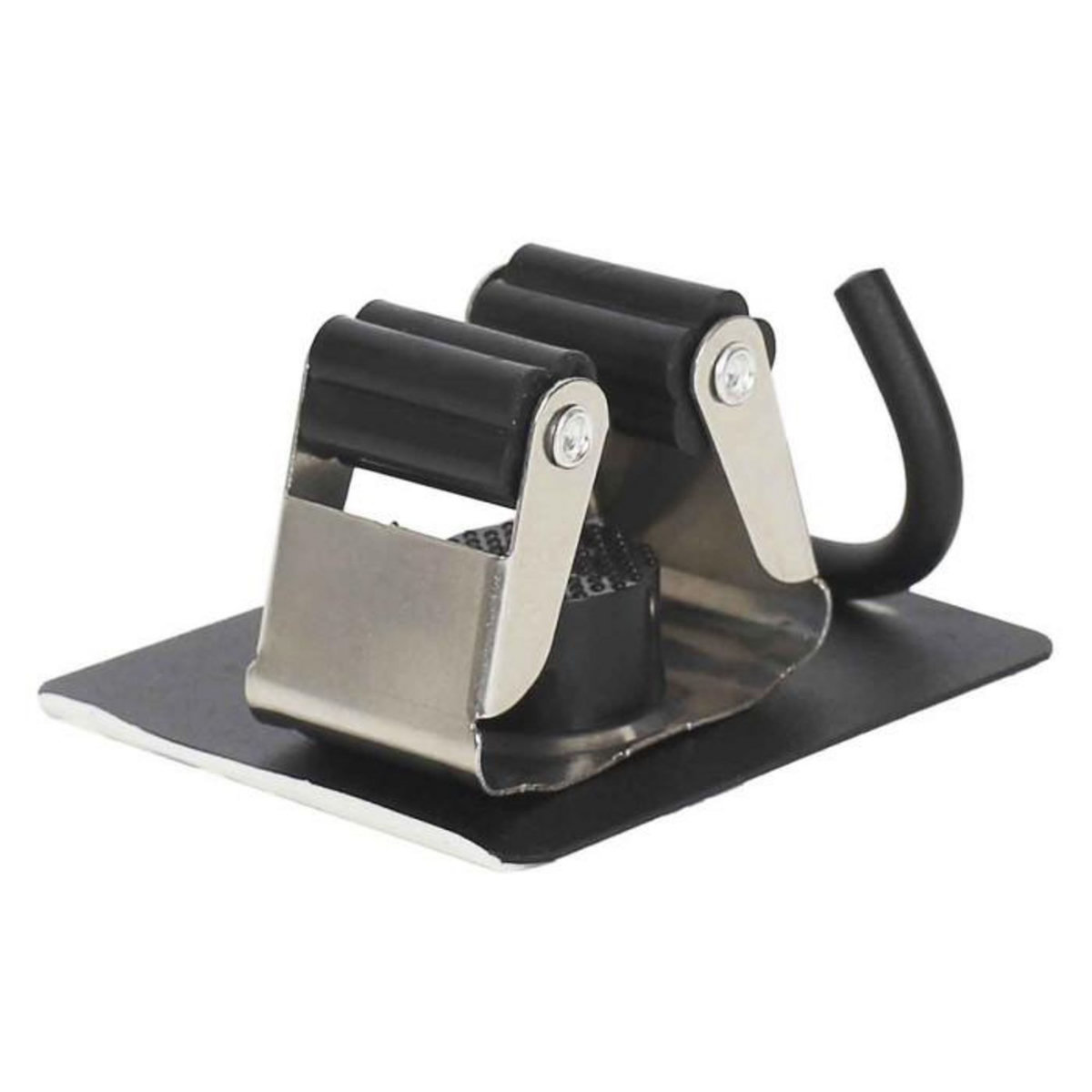 Paris Prix Accroche-Tout Adhésif  Surfaces Lisses  7cm Noir